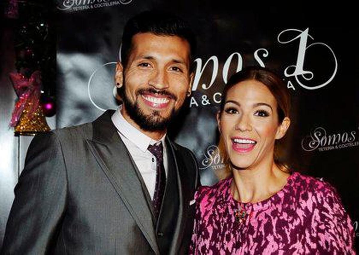 Ezequiel Garay y Tamara Gorro