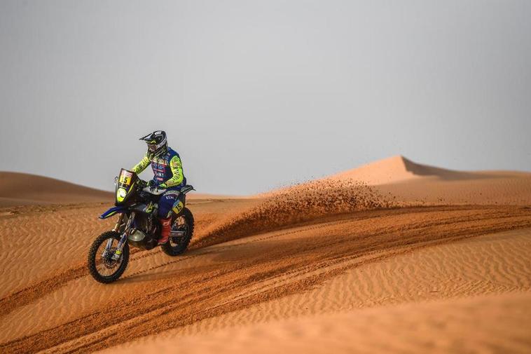 Lorenzo Santolino en la tercera etapa.