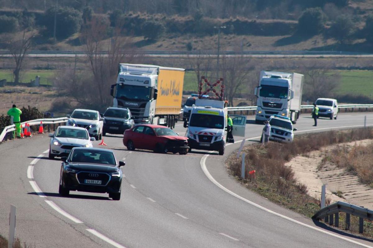 De este modo quedó el vehículo accidentado