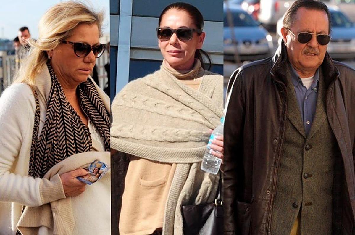 Maite Zaldívar, Isabel Pantoja y Julián Muñoz.