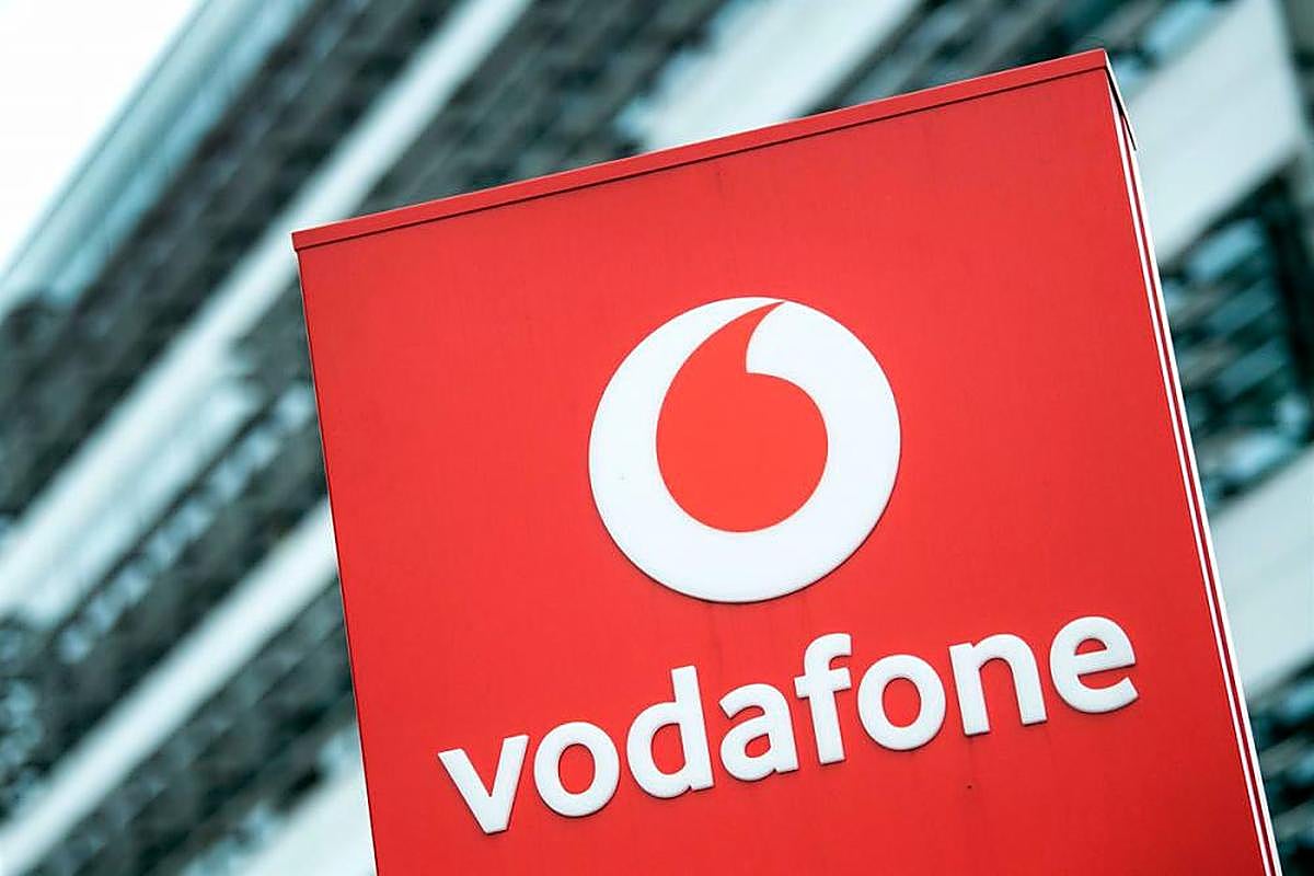 Logotipo de Vodafone.