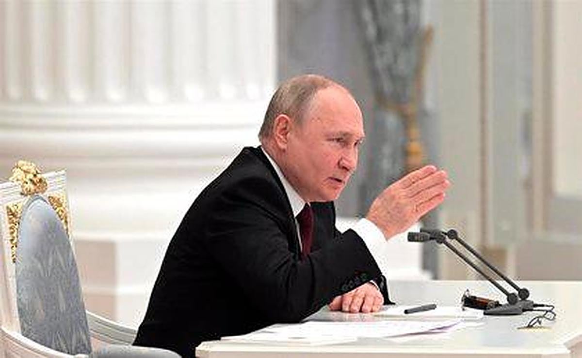 El presidente de Rusia, Vladimir Putin.