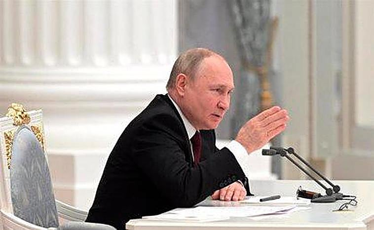 El presidente de Rusia, Vladimir Putin.