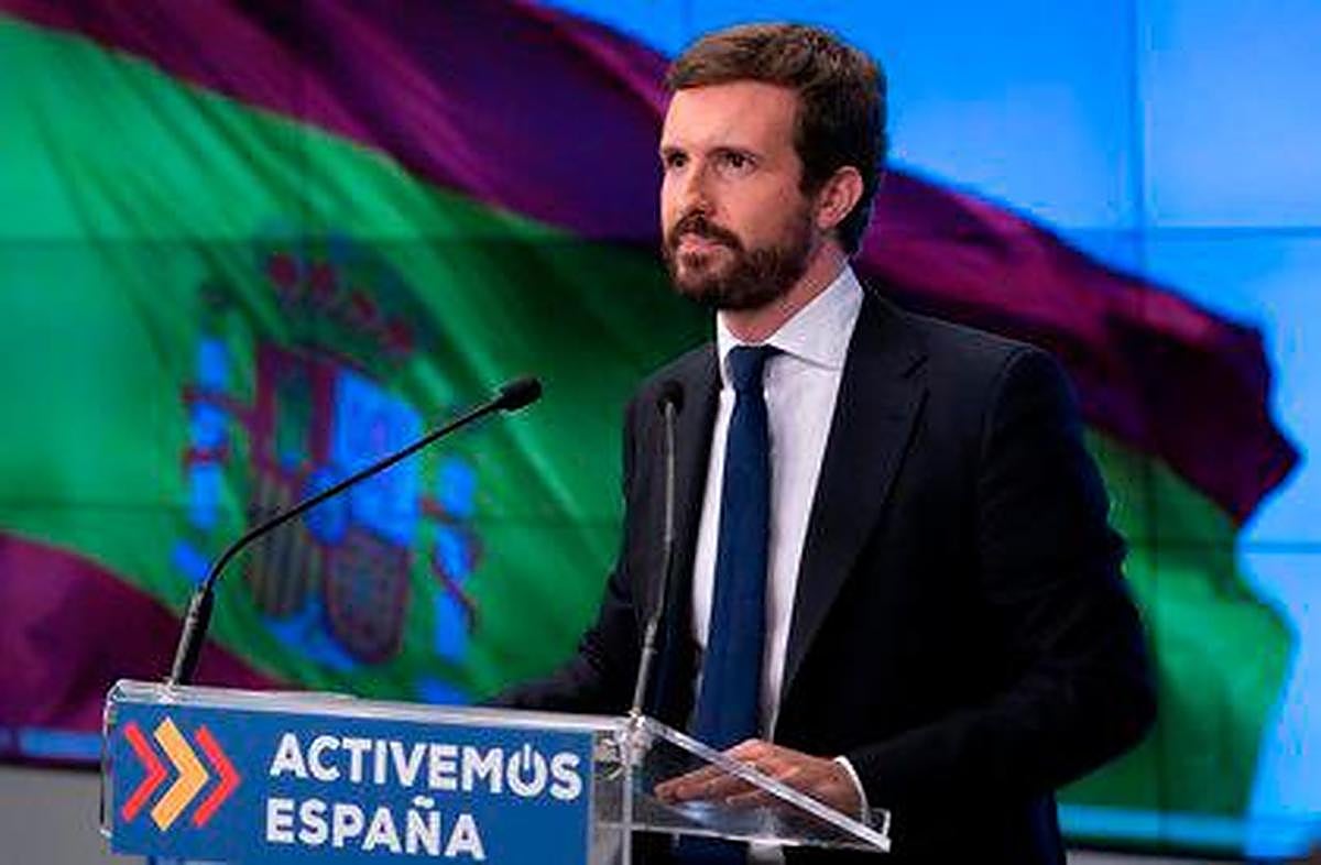 Pablo Casado, presidente del Partido Popular.