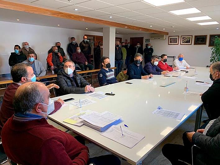 Mesa del cereal de la Lonja de Salamanca.