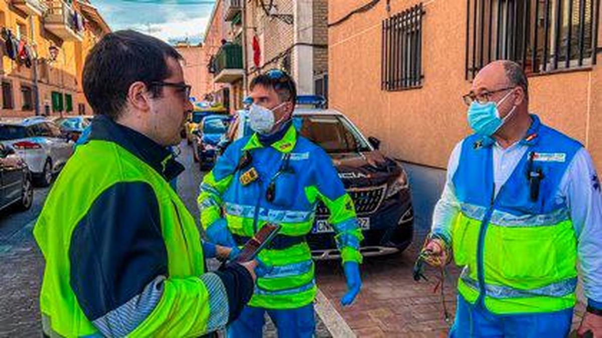 Hallan los cuerpos sin vida de un hombre y mujer muertos de forma violenta en una casa de Pozuelo.