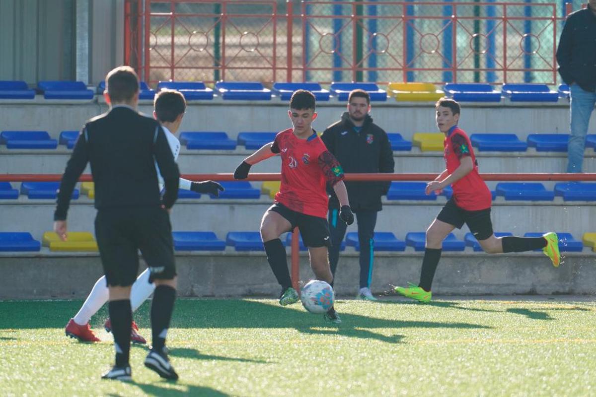 Las mejores imágenes de la decimoctava jornada del fútbol base de Salamanca