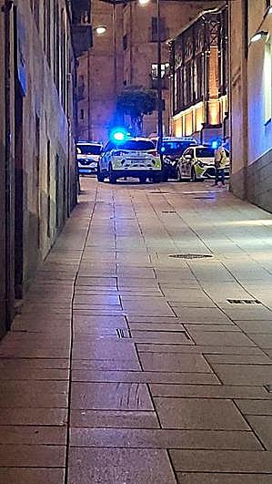 Movilización en la Plaza del Mercado.