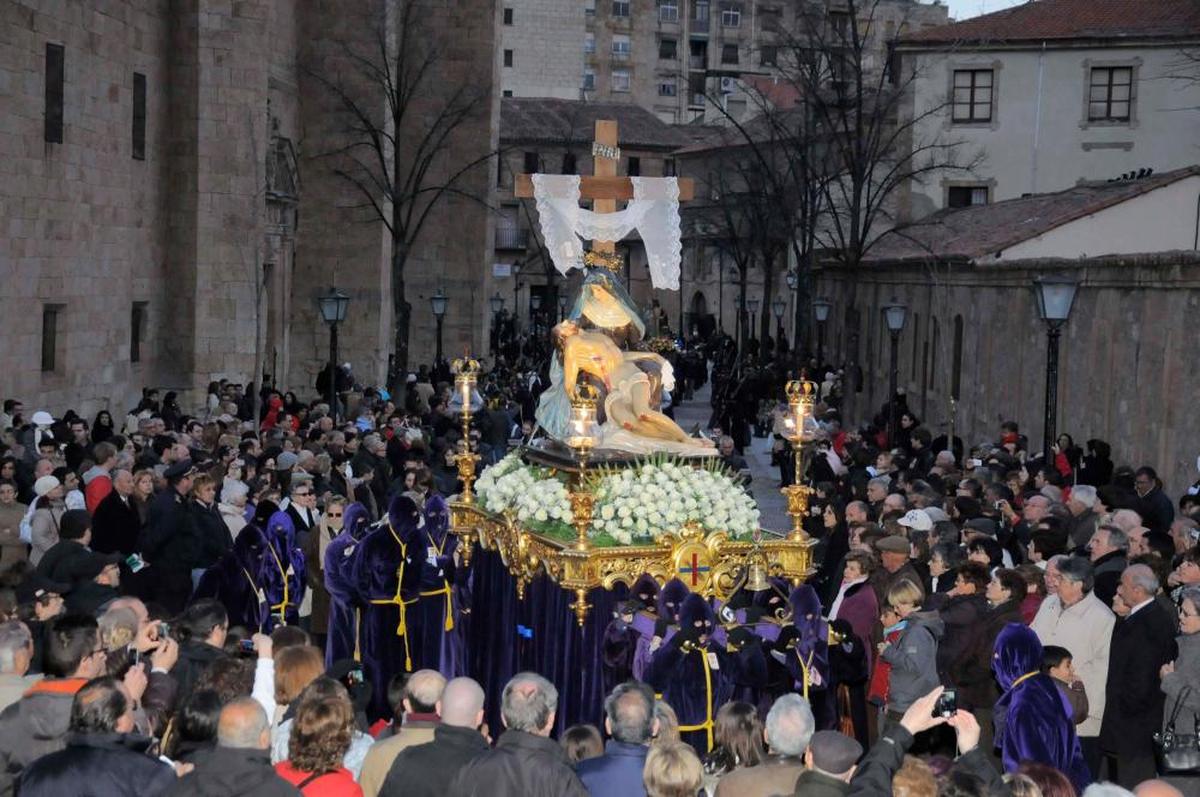 La Virgen de las Angustias.