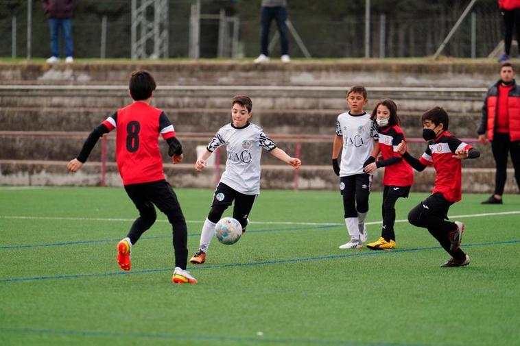 Las mejores imágenes de la vigésima jornada del fútbol base de Salamanca