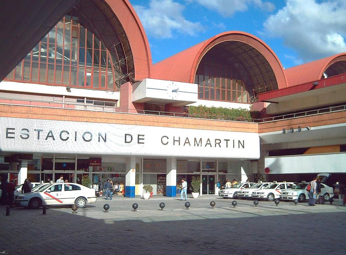 Estación madrileña de Chamartín.