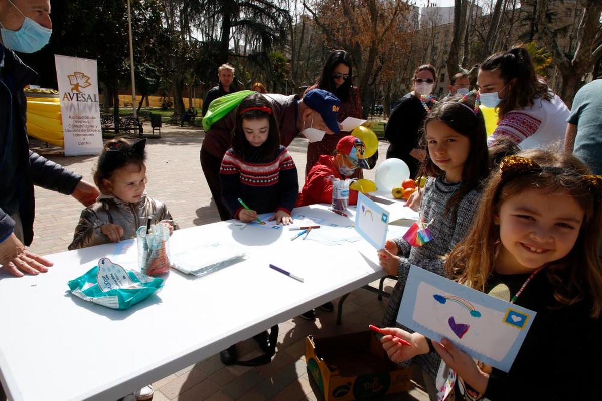 Imagen de la “Fiesta de Primavera por la paz” organizada por Avesal