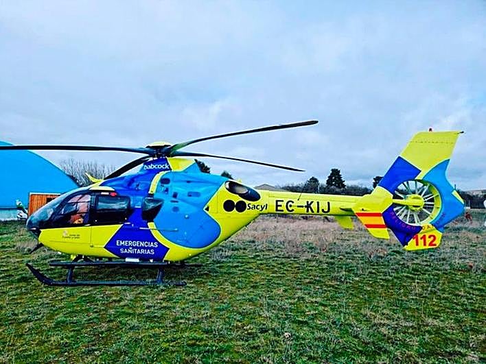 Helicóptero medicalizado de Sacyl