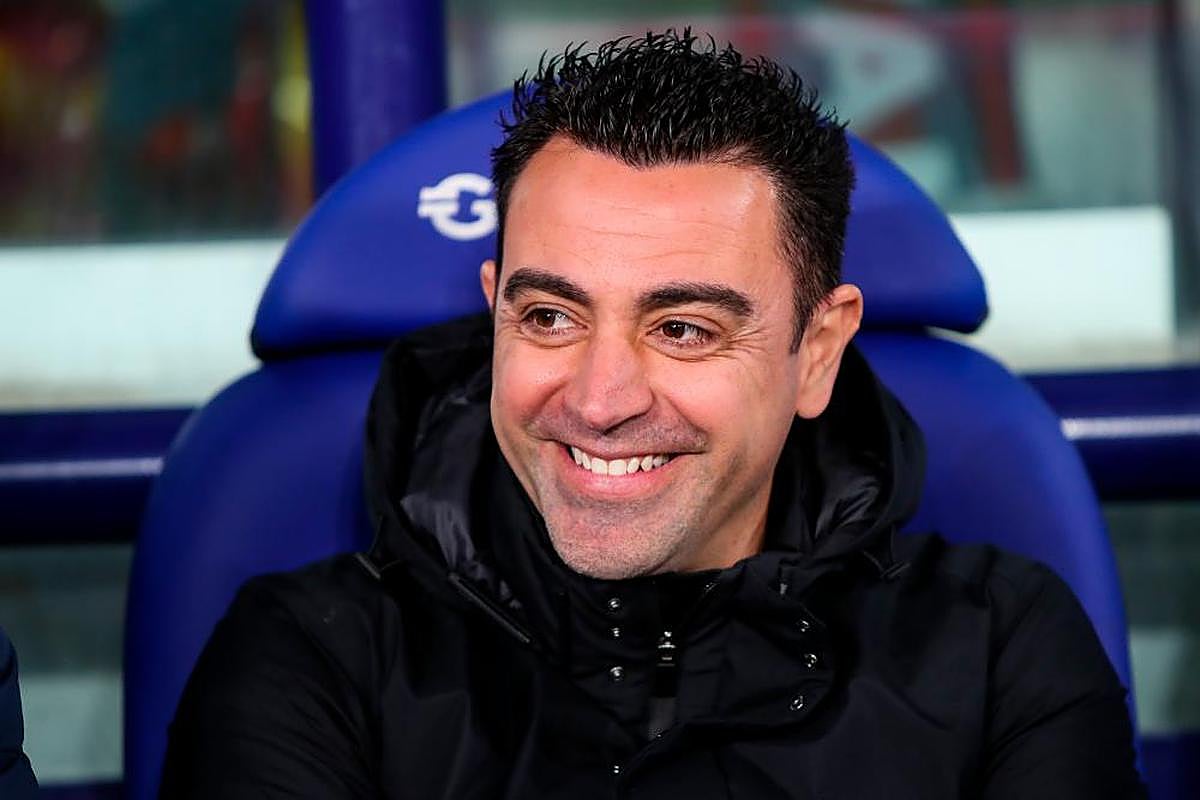 Xavi Hernández, entrenador del Barcelona