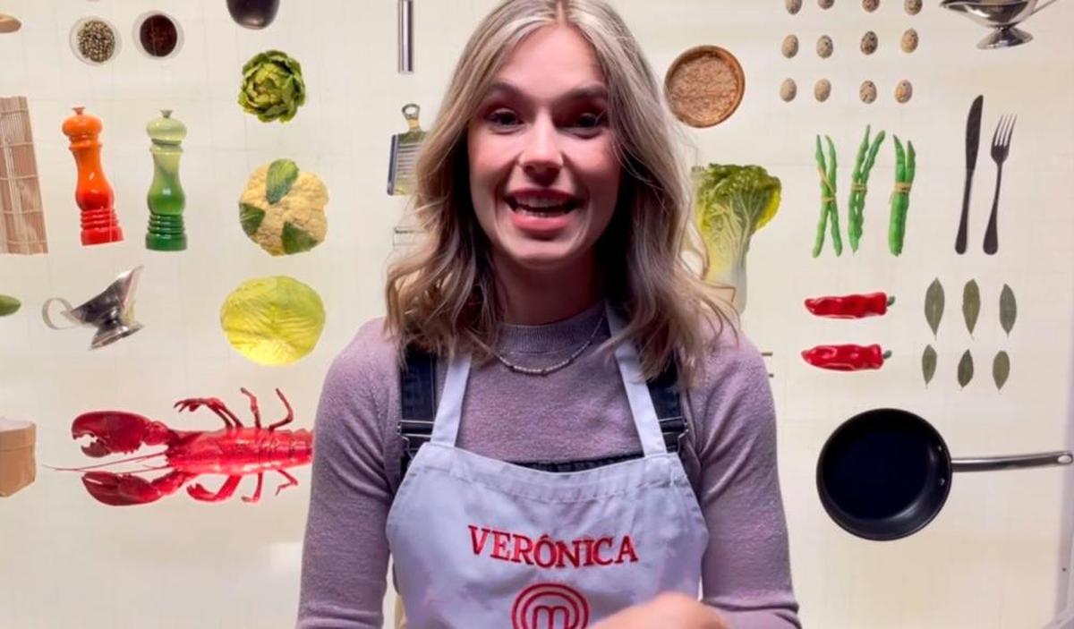 Verónica, concursante salmantina de la nueva edición de MasterChef.