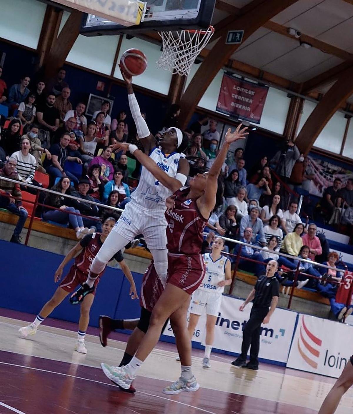 Copper entra a canasta en Gernika.