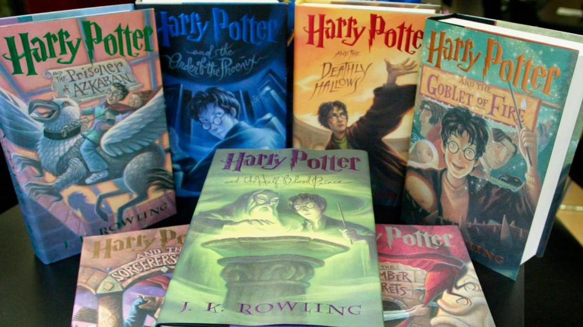 Libros de la saga de Harry Potter.