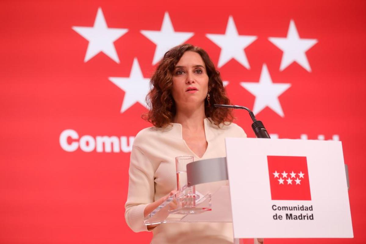 Isabel Díaz Auyso, presidenta de la Comunidad de Madrid