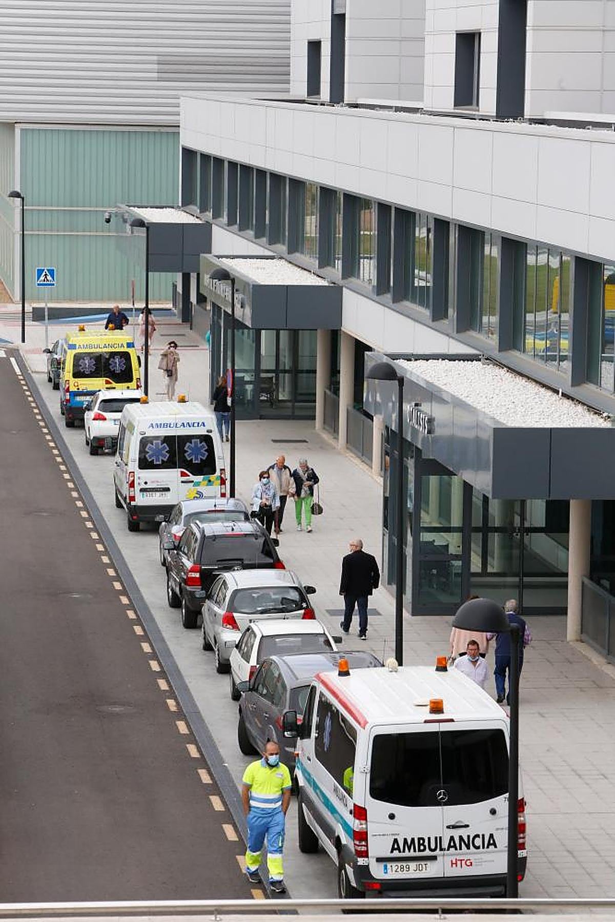 Accesos al nuevo Hospital de Salamanca.