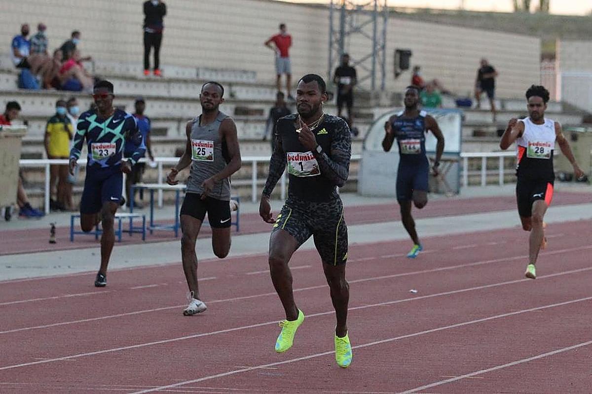 Anthony Zambrano, vigente subcampeón olímpico, el año pasado en Las Pistas.