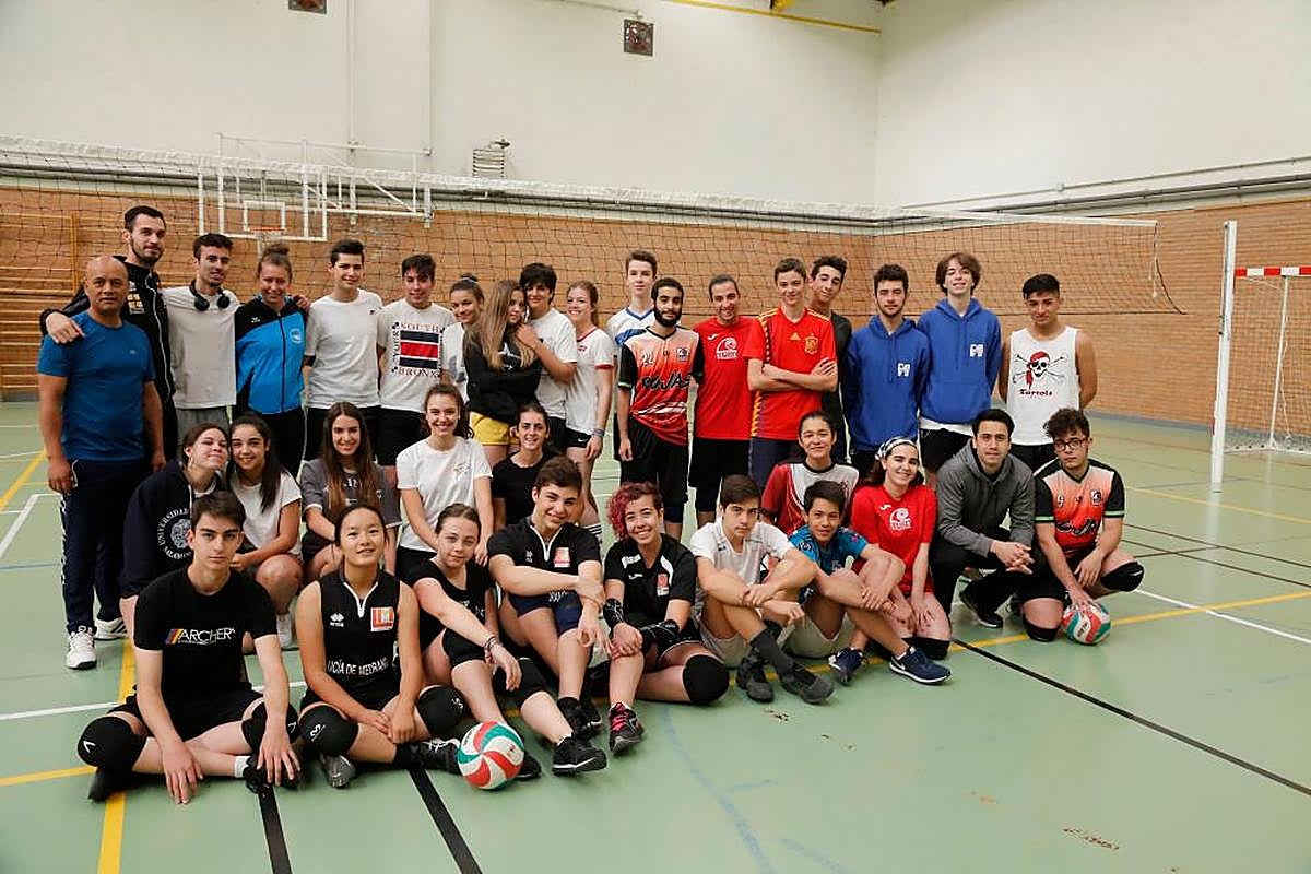 Torneo de voleibol en junio de 2019.