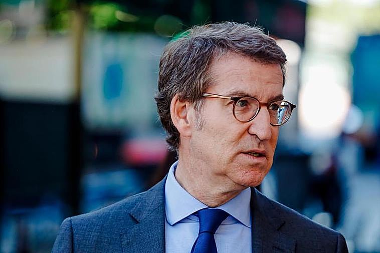 Alberto Núñez Feijóo, líder del Partido Popular