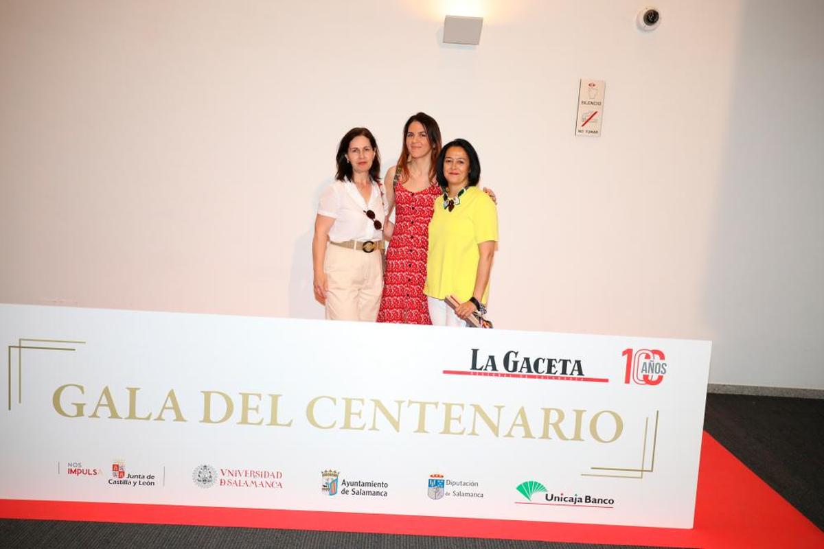 María José Chamorro, Carmen Díaz y Pilar Cotobal.