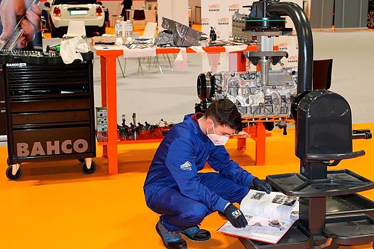 Un alumno de Formación Profesional.