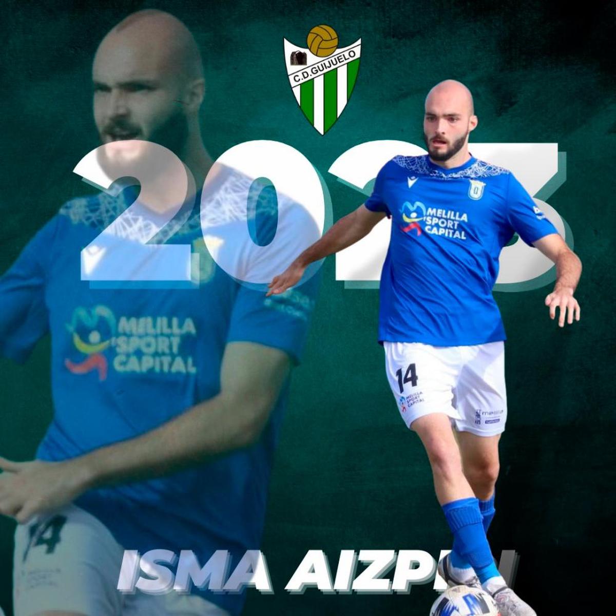 Isma Aizpiri, nuevo jugador del Guijuelo