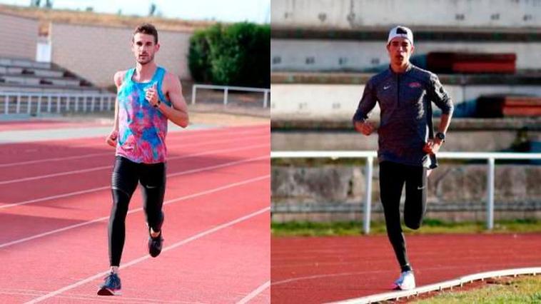 Álvaro de Arriba y Mario García Romo, las grandes bazas del atletismo salmatino en Nerja.