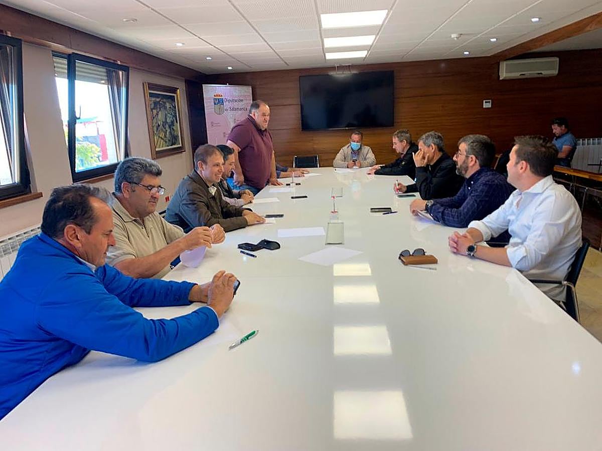 Mesa de cereal de la Lonja de Salamanca.