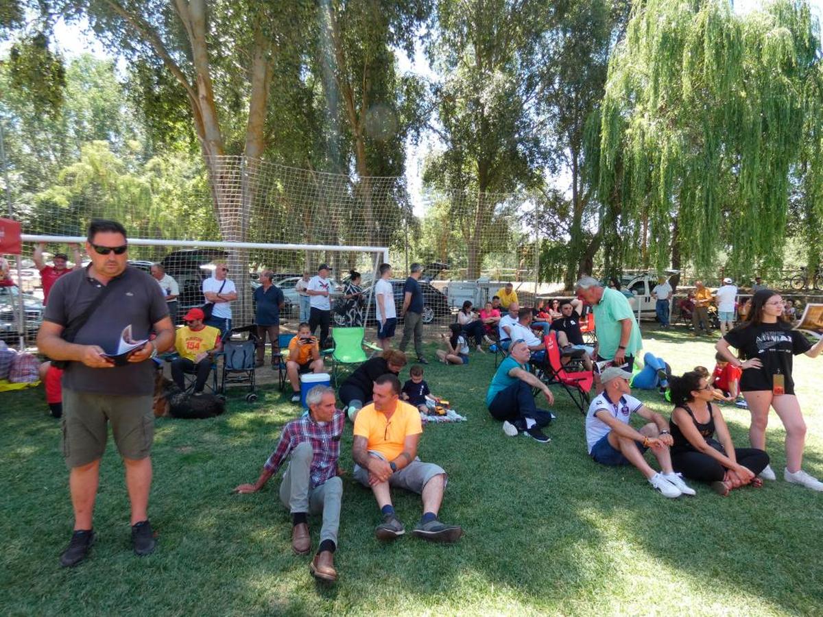 Asistentes al precampeonato de España celebrado en Huerta.