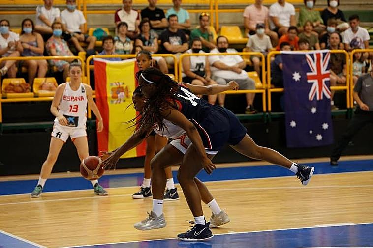 Final del Torneo Internacional de Salamanca entre España y EEUU.