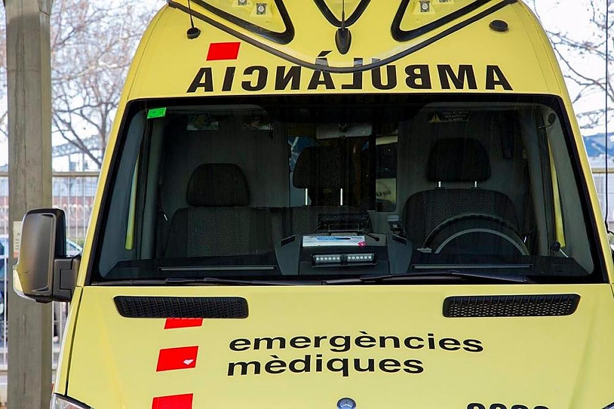Ambulancia del Sistema de Emergencias Médicas catalán.