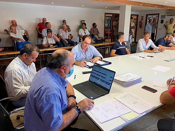 Una imagen del debate en la mesa del cereal