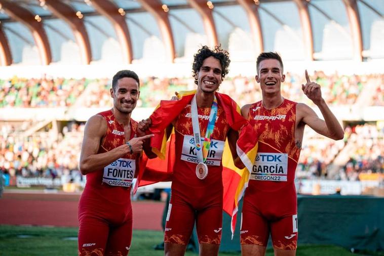 Histórico García Romo: roza el bronce mundialista en los 1.500 y entra en el top-3 español de todos los tiempos