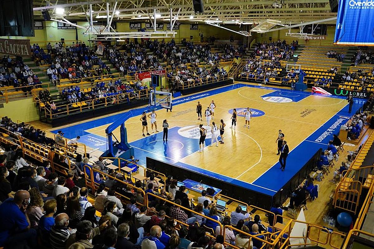El pabellón de Würzburg durante un partido de pretemporada