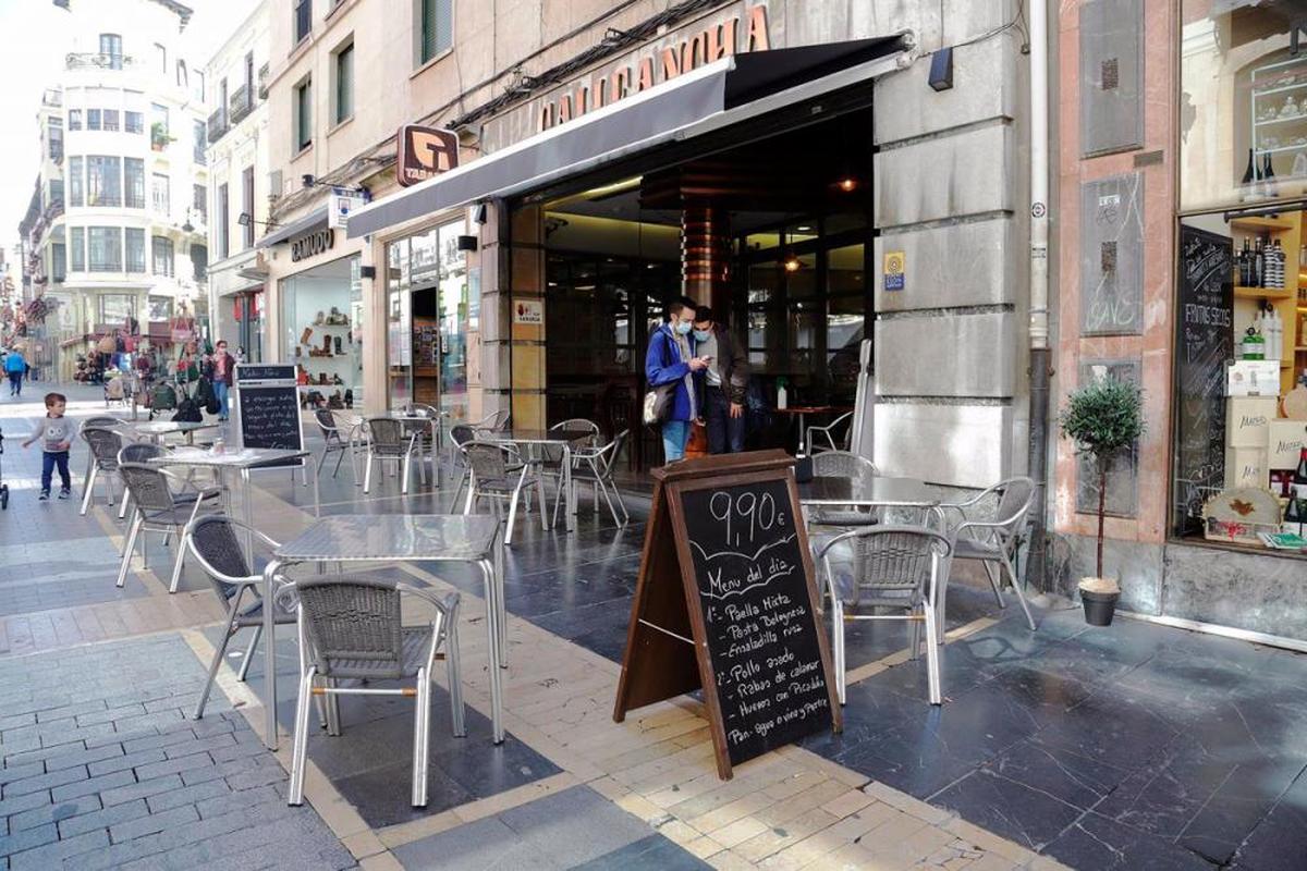 La terraza de un restaurante