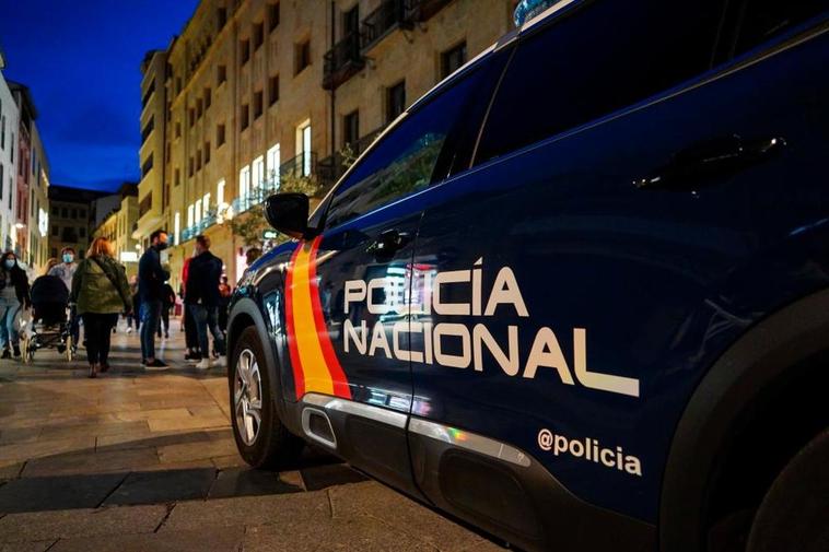 Coche de la Policía Nacional.