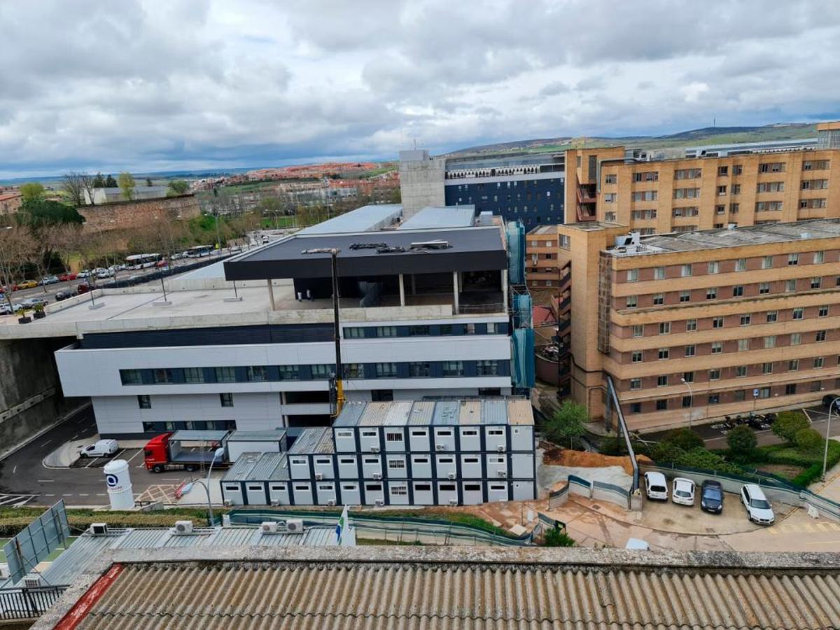 El nuevo Hospital de Salamanca junto al Clínico