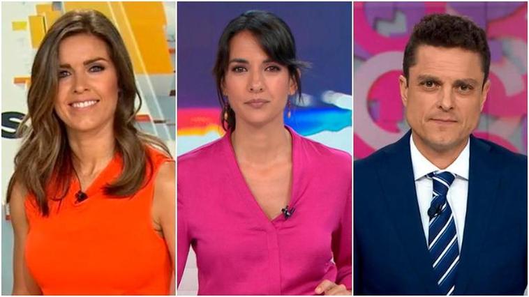 Elena Salamanca, Esther Vaquero y Javier Gallego.