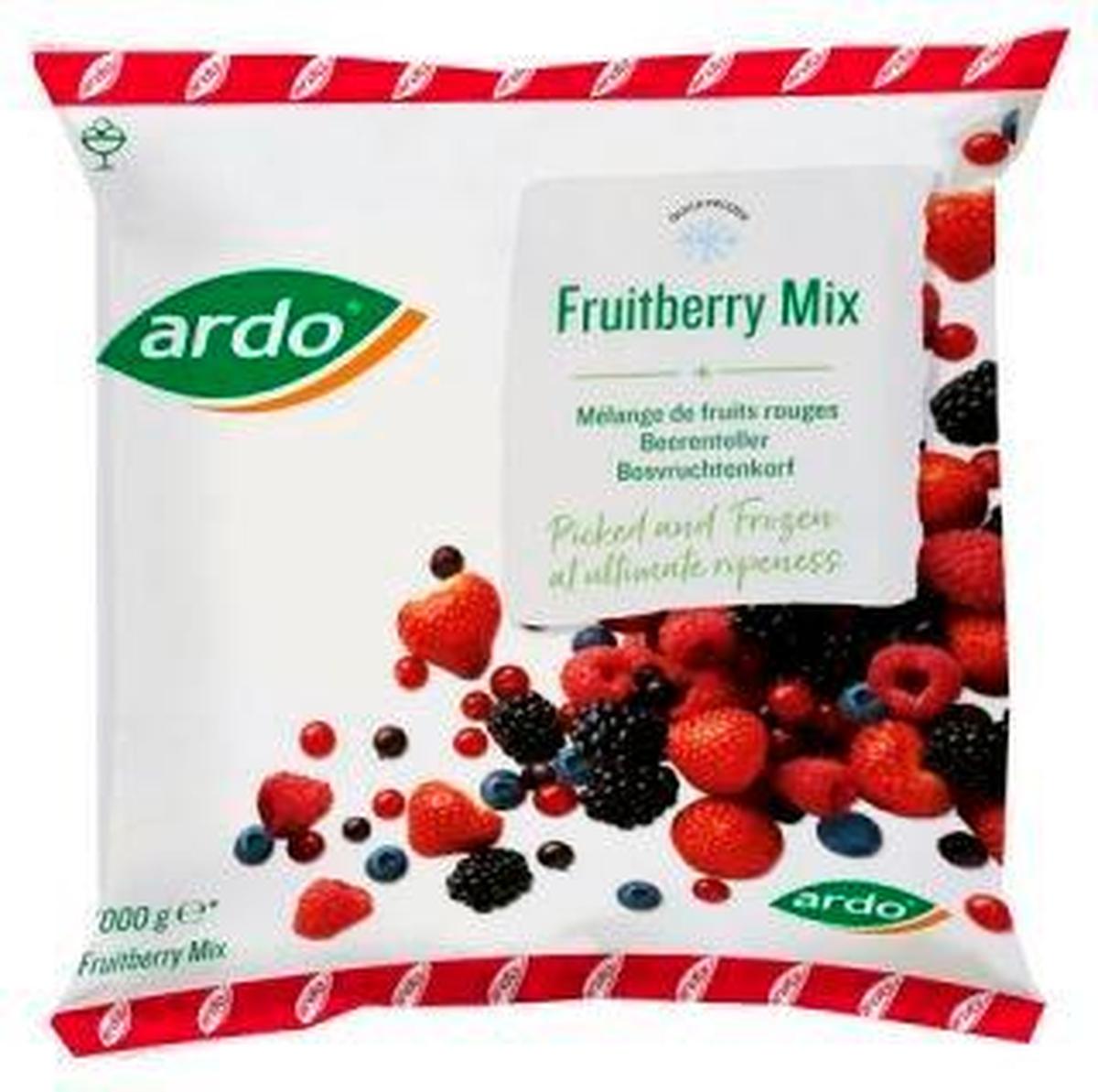 La mezcla de frutas congeladas ‘Fruitberry Mix’