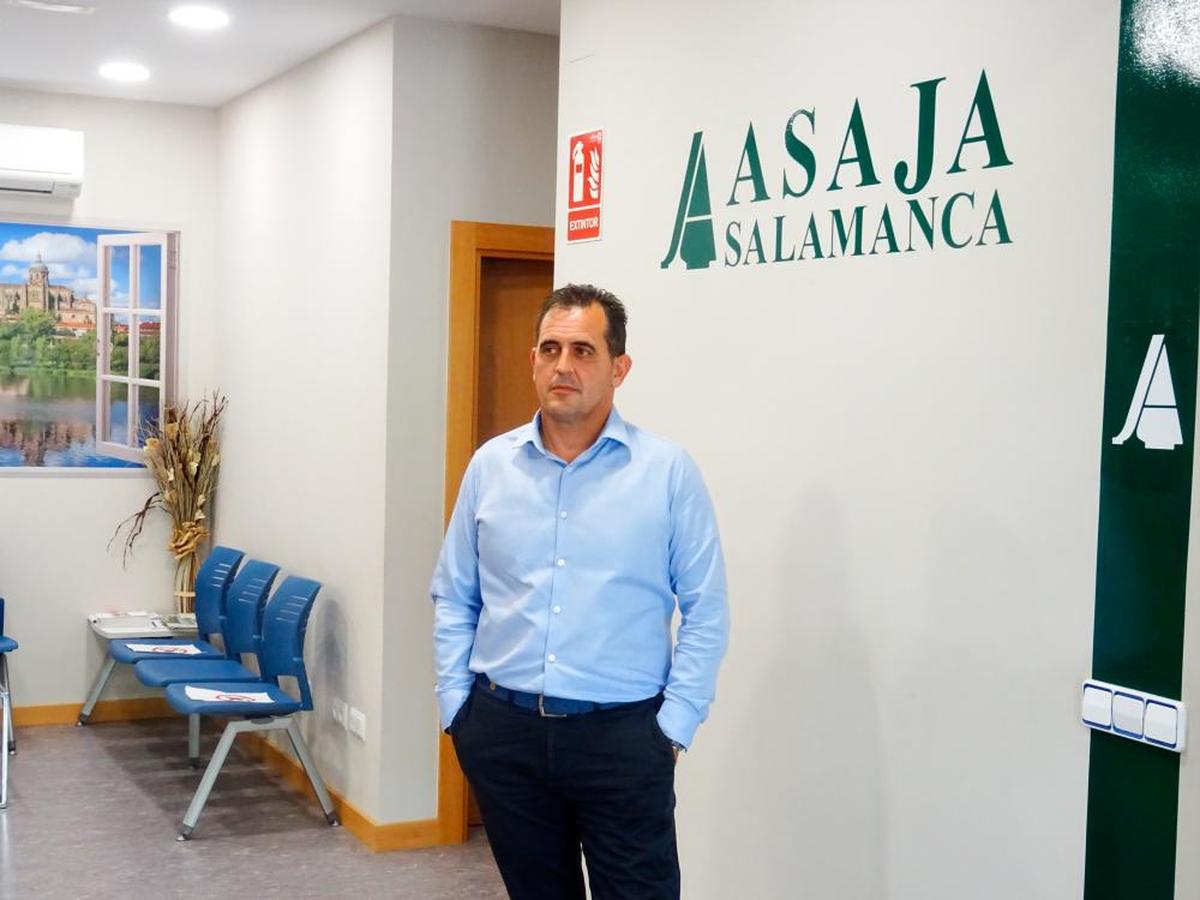 Juan Luis Delgado, presidente de ASAJA Salamanca.