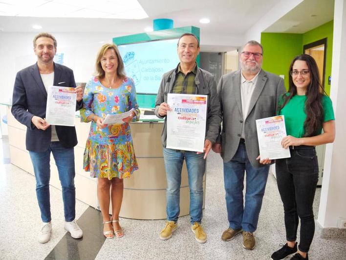 Domingo Elena, Teresa Sánchez, Pedro Samuel Martín, José Álvarez y Alba Hernández