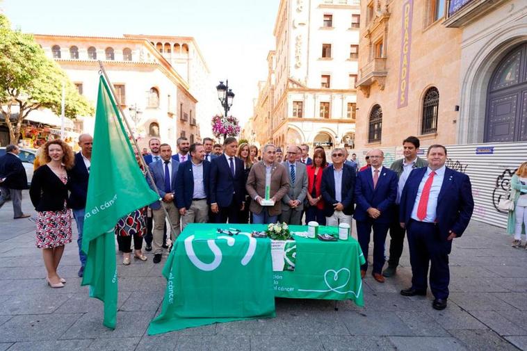 Los representantes de los distintos organismos que han acudido a la jornada.