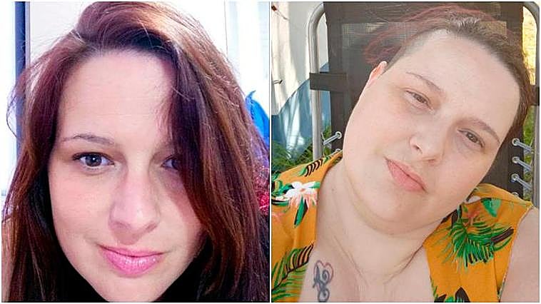 El impactante cambio físico de María Santos.