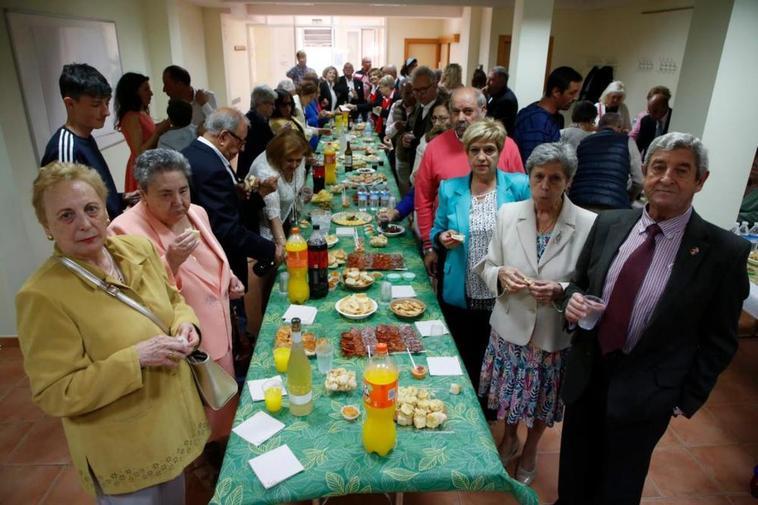 Celebración en la Asociación de Mayores La Salmantina.