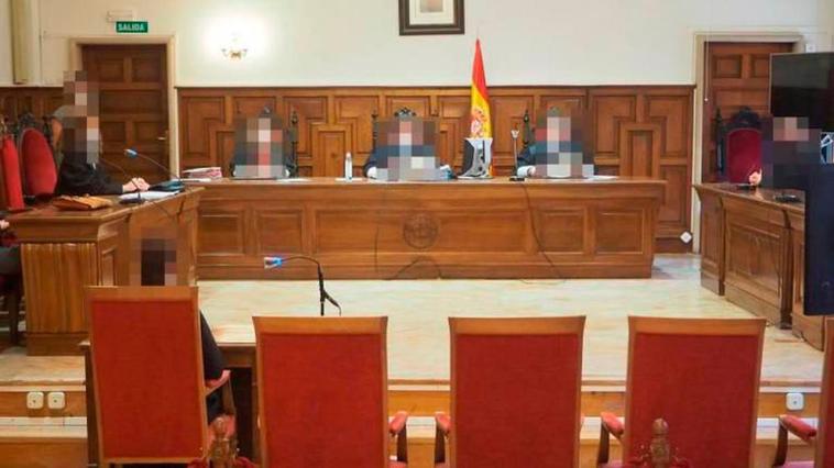 Imagen de un juicio en la Audiencia Provincial de Salamanca.