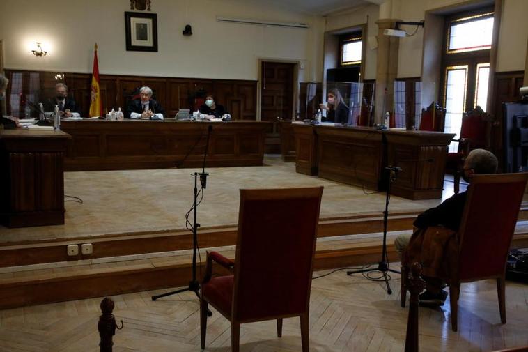 J.A.A.A. al inicio del juicio que en el mes de mayo acogió la Audiencia Provincial de Salamanca.