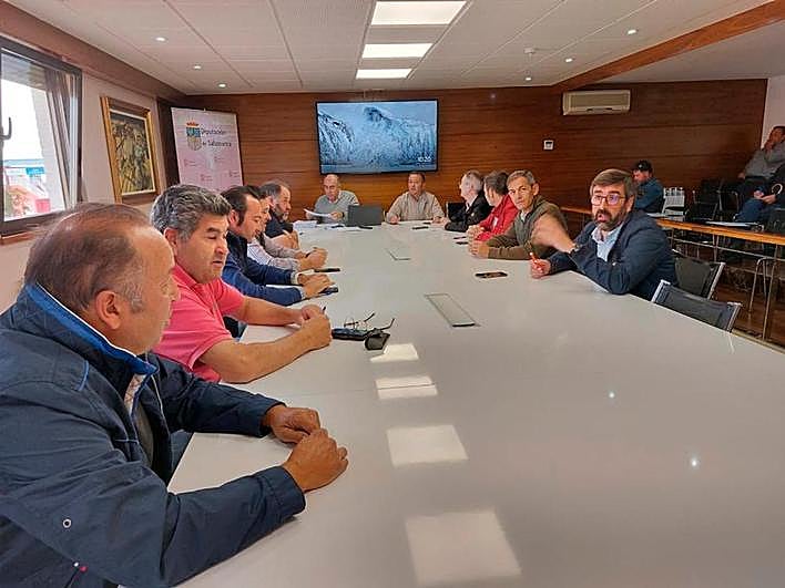 Mesa del cereal del mercado de Salamanca.